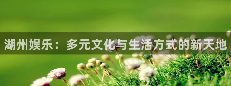 赢咖代理：湖州娱乐：多元文化与生活方式的新天地