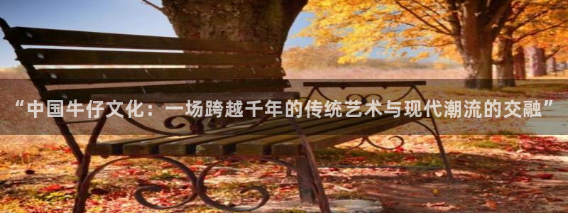 赢咖3主管招商咨询服务平台：“中国牛仔文化：一场跨越千年的传统艺术与现代潮流的交融”
